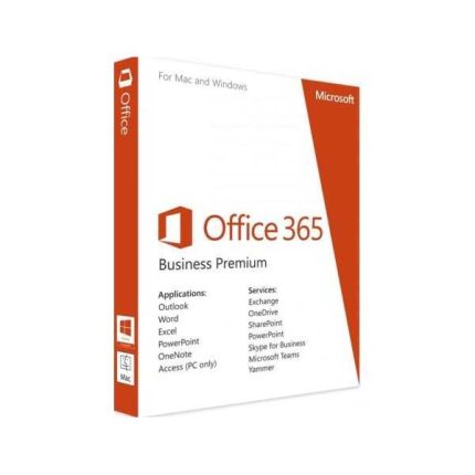 9F4-00003 Microsoft Office 365 Business Premium OLP ( 1 an / 1 Poste)
