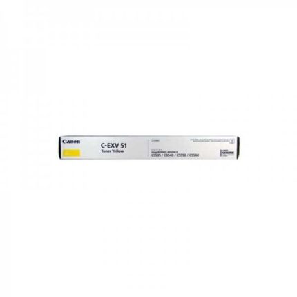 Canon C-EXV 51 Jaune - Toner Canon d'origine (0484C002AA)