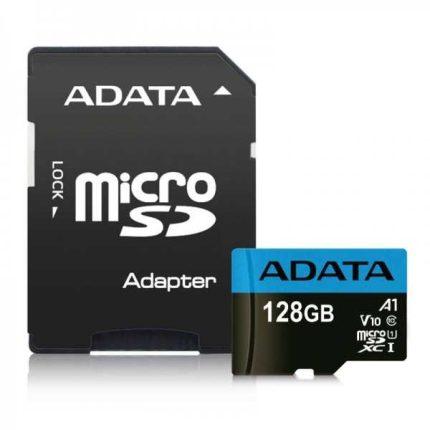 Carte mémoire ADATA Premier - 128 GB - microSDHC/SDXC (AUSDX128GUICL10A1-RA1) UHS-I Class10