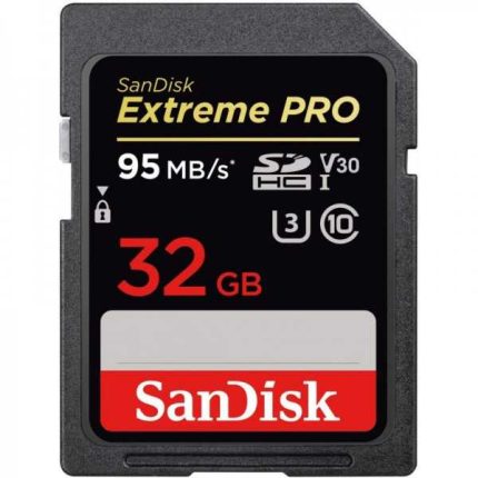 Carte mémoire SanDisk Extreme Pro SDHC (SDSDXXG-032G-GN4IN)
