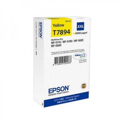 Cartouche d'encre EPSON Ultra Jaune XXL (4000 pages)