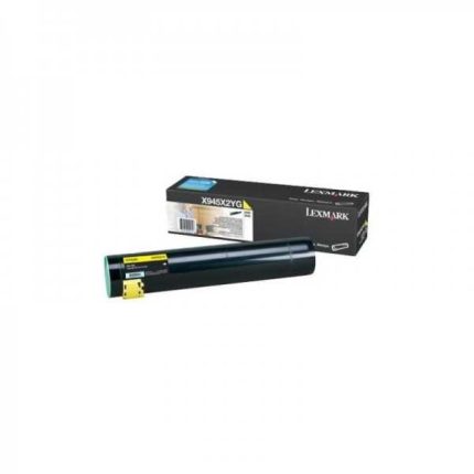 Cartouche toner Lexmark haute capacité (22K) X940e, X945e jaune (X945X2YG)