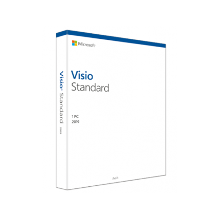 D86-05868 Microsoft Visio Standard 2019 OLP - 1 Poste