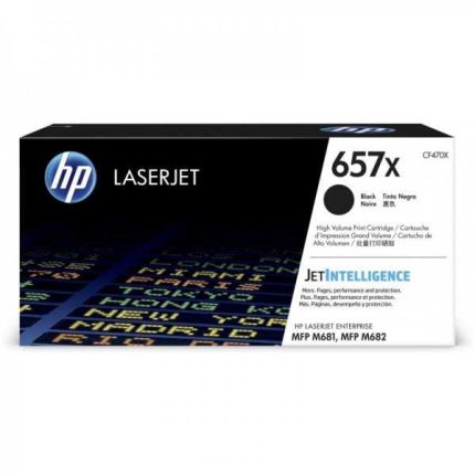 HP 657X Noir (CF470X) - Toner grande capacité HP LaserJet d'origine
