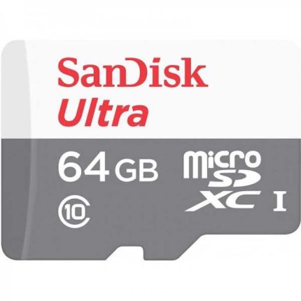 SanDisk Ultra microSDXC 64GB 80MB/s Cl. 10 (SDSQUNS-064G-GN3MN)