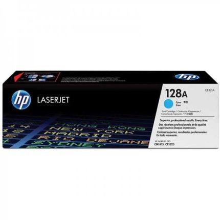 HP 128A Cyan (CE321A) - Toner HP LaserJet d'origine