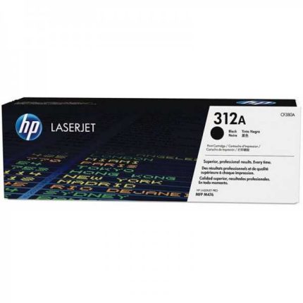 HP 312A Noir (CF380A) - Toner HP LaserJet d'origine