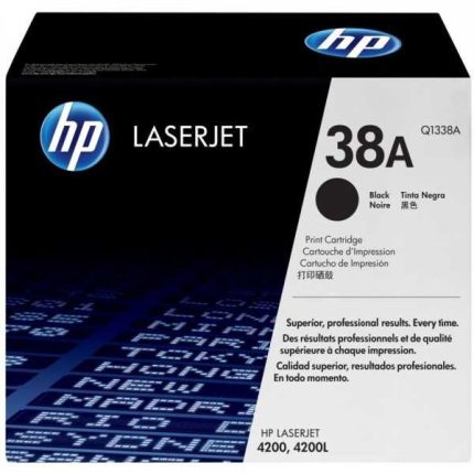 HP 38A Noir (Q1338A) - Toner HP LaserJet d'origine
